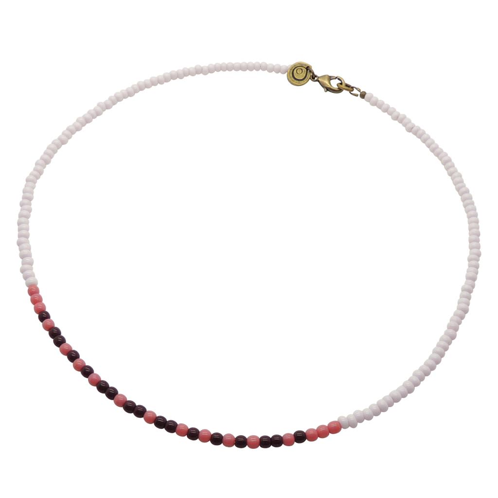 Dana Levy Morse Code Blessings Glass Bead Necklace - Love