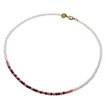 Dana Levy Morse Code Blessings Glass Bead Necklace - Love