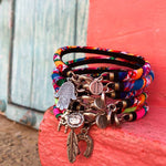 Dana Levy Lucky Charm Lima Bangle Friendship Bracelet - Group Stack Cartagena