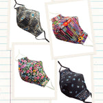 Dana Levy Floral Meadow Face Covering - Four Designs Paper