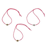 Dana Levy Mini Hamsa Hand Red String Bracelets Trio