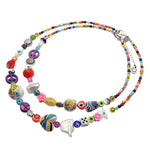 Dana Levy Mish Mash Lucky Charms Balagan Beaded Necklace - Necklace & Choker Duo 