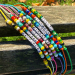 Dana Levy Mini DIY Personalise Me Abacus Cord Bracelet - Park Bench