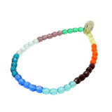 Dana Levy Rainbow Faceted Glass Bead Bracelet - Single