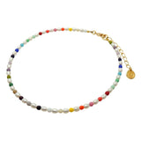 Dana Levy Mini Freshwater Pearl Rainbow Choker 