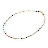 Dana Levy Mini Freshwater Pearl Rainbow Necklace