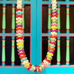 Dana Levy Multicolour Howlite Gemstone Wave Necklace - Detail Guatape