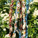 Dana Levy Seashell Charm Liberty Print Double Wrap Braid Bracelet - Group Detail Garden