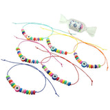 Dana Levy Eye Candy String Cord Bracelet - Group Mix Diagonal