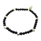 Dana Levy Stelle Stars Charm Gemstone Bracelet - Silver Blue Sandstone