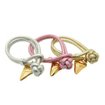 Dana Levy Shark Tooth Charm Metallic Leather Cord Bracelet - Trio