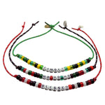 Dana Levy Mini DIY Personalise Me Abacus Cord Bracelet - Christmas Trio