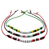 Dana Levy Mini DIY Personalise Me Abacus Cord Bracelet - Christmas Trio