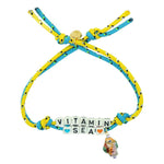 Dana Levy Treasure Island Alphabet Charm Cord Bracelet - Vitamin Sea