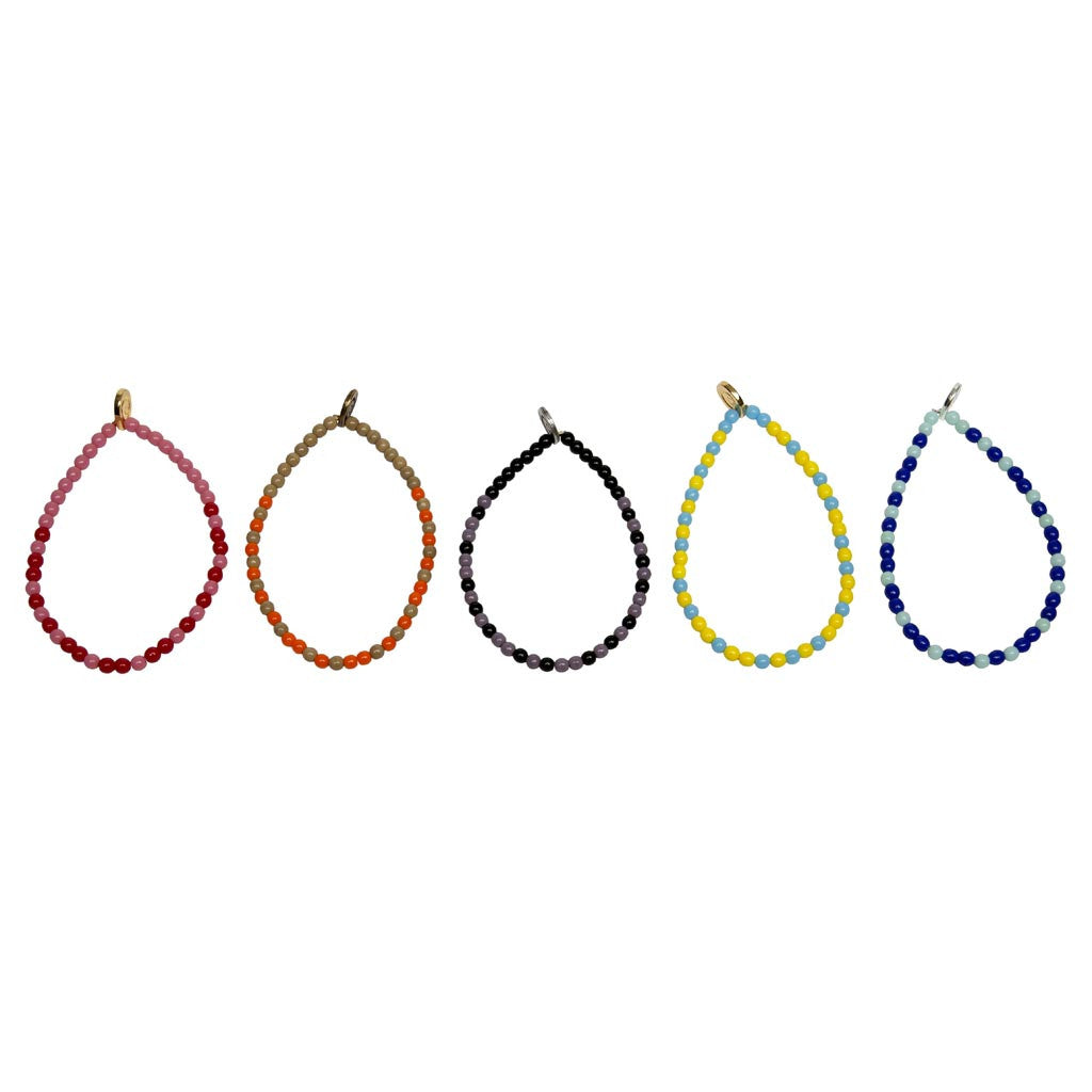Dana Levy Love Morse Code Blessing Glass Bead Bracelet - Brights Group
