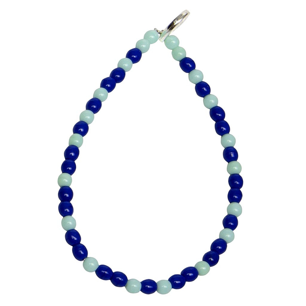 Dana Levy Loyalty Morse Code Blessing Glass Bead Bracelet - Bright
