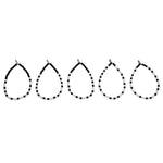 Dana Levy Love Morse Code Blessing Glass Bead Bracelet - Monochrome Group