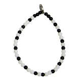 Dana Levy Loyalty Morse Code Blessing Glass Bead Bracelet - Mono