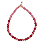 Dana Levy Love Morse Code Blessing Glass Bead Bracelet - Bright