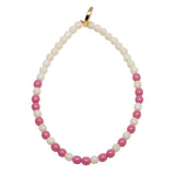 Dana Levy Love Morse Code Blessing Glass Bead Bracelet - Pastel