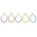 Dana Levy Love Morse Code Blessing Glass Bead Bracelet - Pastels Group