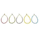 Dana Levy Love Morse Code Blessing Glass Bead Bracelet - Pastels Group