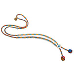 Dana Levy Men's Lima Evil Eye Pom Pom Beaded Necklace - Yellow