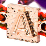 Dana Levy Alphabeta Friendship Bracelet - Letter A Detail