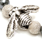 Dana Levy Bumblebee Charm Gemstone Bracelet - Detail