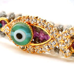 Dana Levy Diamante Fish Lucky Charm Friendship Bracelet - Detail