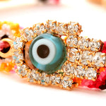 Dana Levy Diamante Hamsa Hand Lucky Charm Friendship Bracelet - Detail