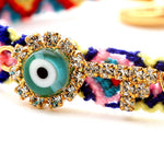 Dana Levy Diamante Key Lucky Charm Friendship Bracelet - Detail