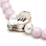 Dana Levy Dove Charm Glass Bead Bracelet - Detail