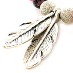 Dana Levy Feather Charm Gemstone Duo Bracelet - Detail