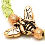 Dana Levy Fly Charm Faceted Glass Bead Bracelet - Detail