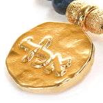 Dana Levy Kabbalah Blessing Token Gemstone Bracelet - Detail