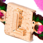 Dana Levy Alphabeta Friendship Bracelet - Letter L Detail