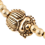 Dana Levy Mini Scarab Beetle Charm Glass Bead Bracelet - Detail