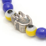 Dana Levy Solid Mini Hamsa Hand & Evil Eye Glass Bead Bracelet - Detail