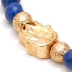 Dana Levy Men’s Mini Hamsa Hand Charm Gemstone Bracelet - Detail