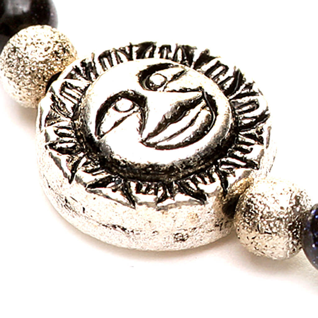 Dana Levy Sun Moon Charm Gemstone Bracelet - Detail