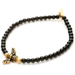 Dana Levy Fly Charm Glass Bead Bracelet