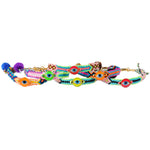Dana Levy Limited Edition Neon Enamel Evil Eye Token Friendship Bracelets Pyramid