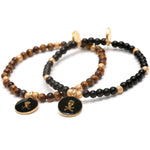 Dana Levy Enamel Skull Token Gemstone Bracelet - Group