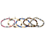 Dana Levy Solid Mini Hamsa Hand Charm Gemstone Bracelets Group