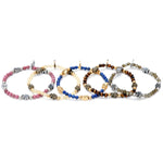 Dana Levy Solid Mini Hamsa Hand Charm Gemstone Bracelet - Group
