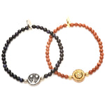 Dana Levy Sun Moon Charm Gemstone Bracelet - Group