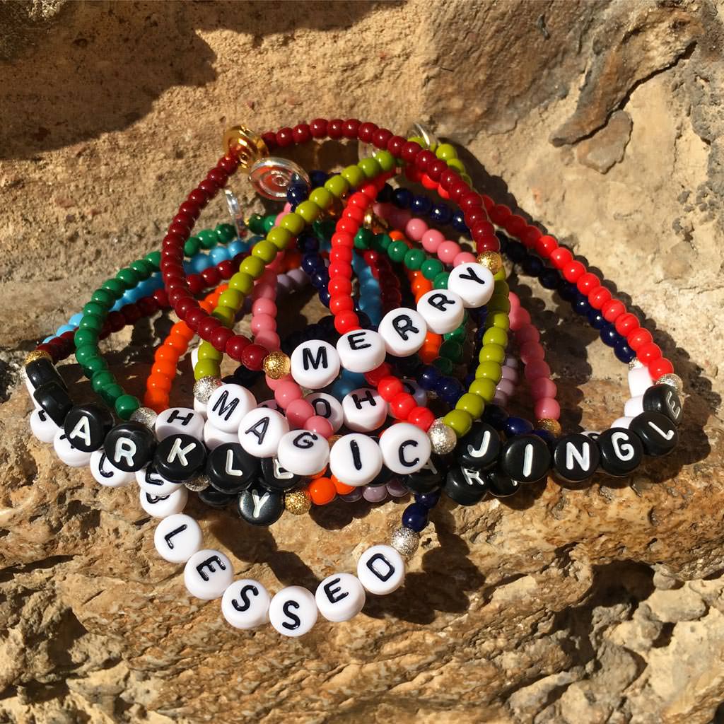 Dana Levy Men's Happy Holidays Glass Bead Bracelet - Church of the Holy Sepulchre Pile Bracelets