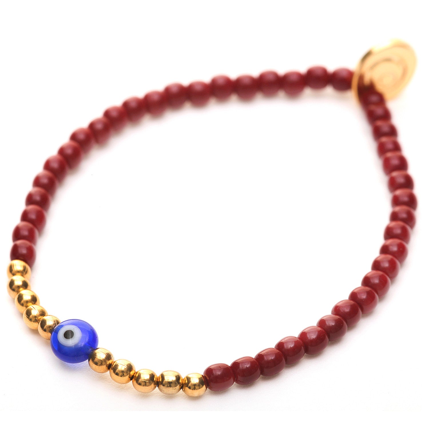 Dana Levy Mini Evil Eye Glass Bead Bracelet