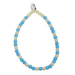 Dana Levy Loyalty Morse Code Blessing Glass Bead Bracelet - Pastel